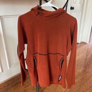 Rust Microgrid Melanzana. Womens size M
